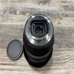 AS-IS Sony - G 24-105mm f/4 G OSS Standard Zoom Lens for E-mount Cameras - Black