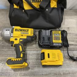 AS-IS  DEWALT 20V MAX Lithium-Ion Cordless 1/2 in. Impact Wrench Kit