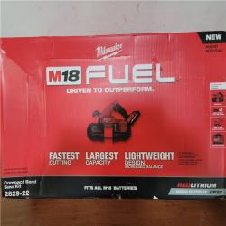 California AS-IS Milwaukee Compact Band Saw Kit  includes (1) Charger (No Battery)