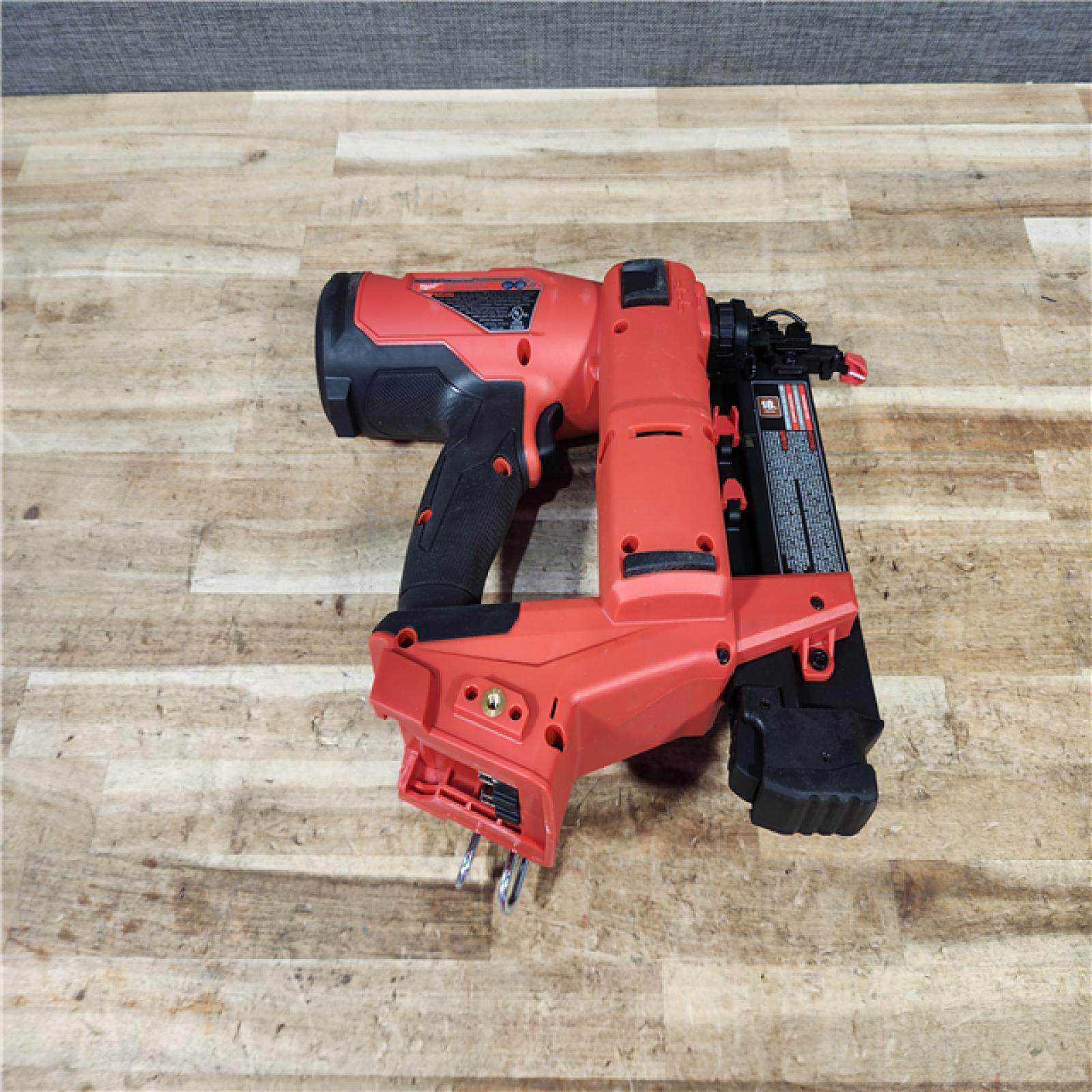 HOUSTON LOCATION - AS - IS Milwaukee FUEL 18-Volt Lithium-Ion Brushless Cordless Gen II 18-Gauge Brad Nailer (Tool-Only)