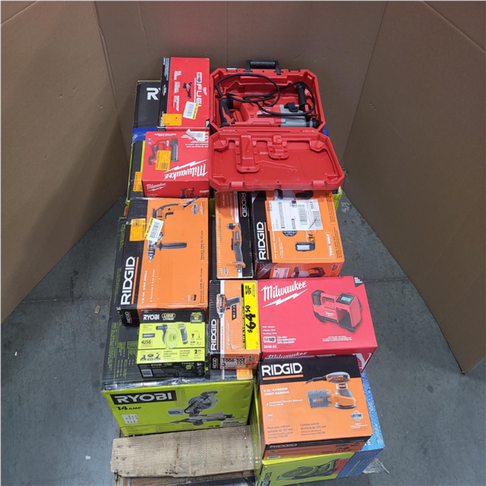 CALIFORNIA AS-IS TOOL PALLET