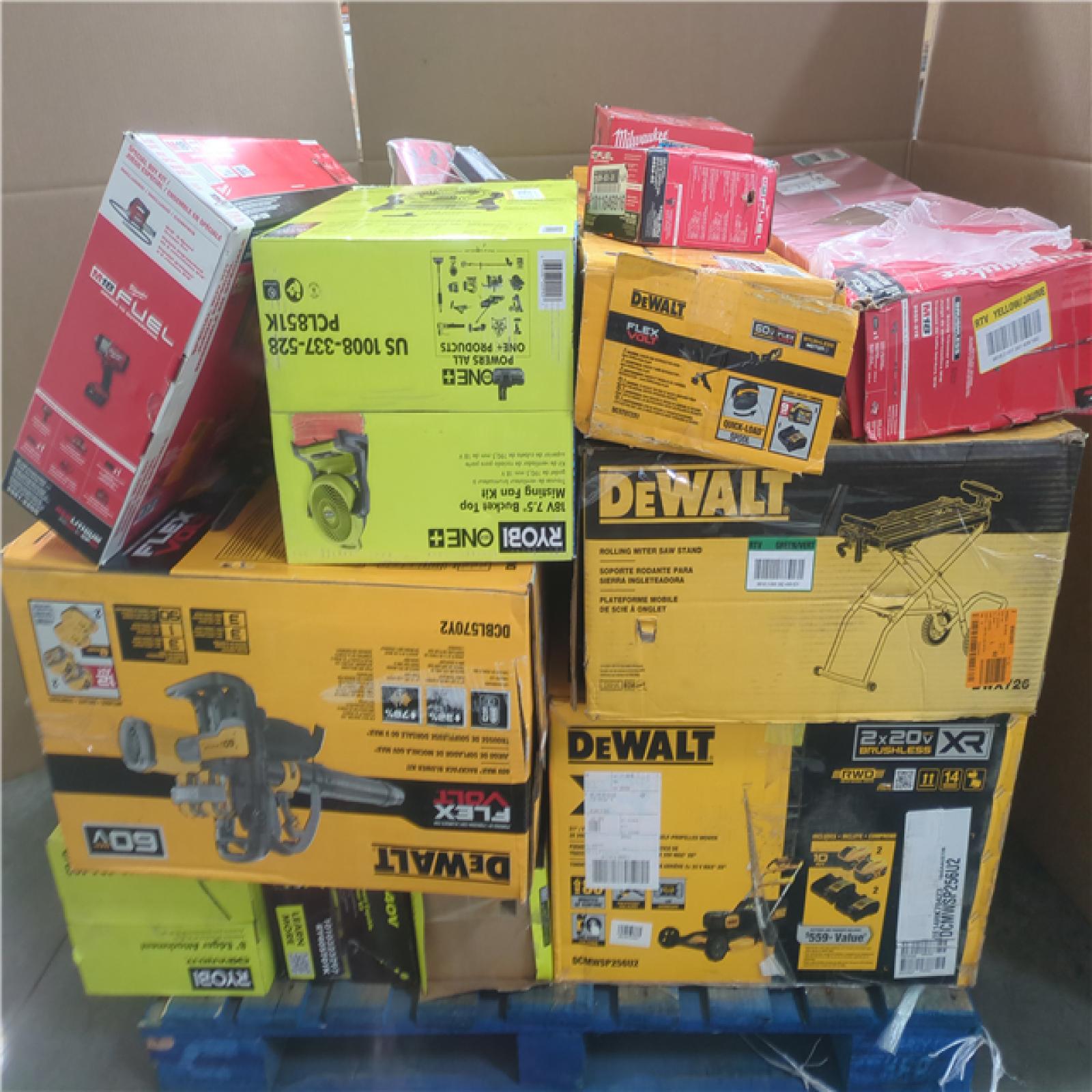 CALIFORNIA AS-IS TOOL PALLET