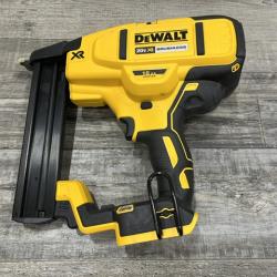 AS-IS DEWALT Cordless 18-Gauge Narrow Crown Stapler (Tool Only)
