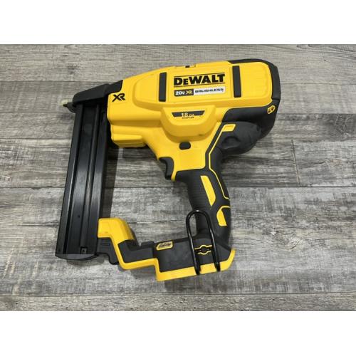 AS-IS DEWALT Cordless 18-Gauge Narrow Crown Stapler (Tool Only)
