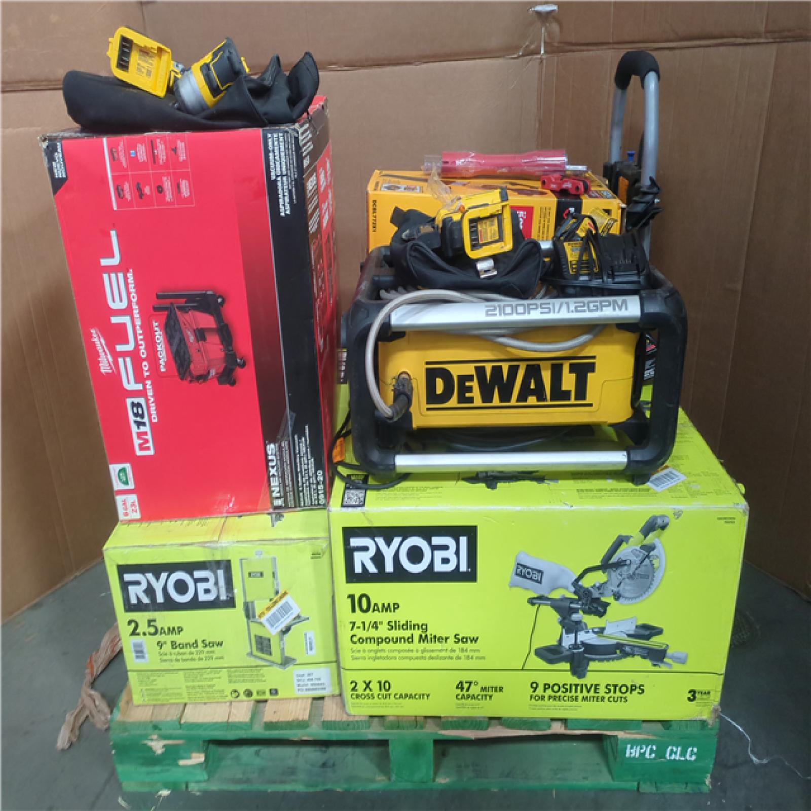 CALIFORNIA AS-IS TOOL PALLET