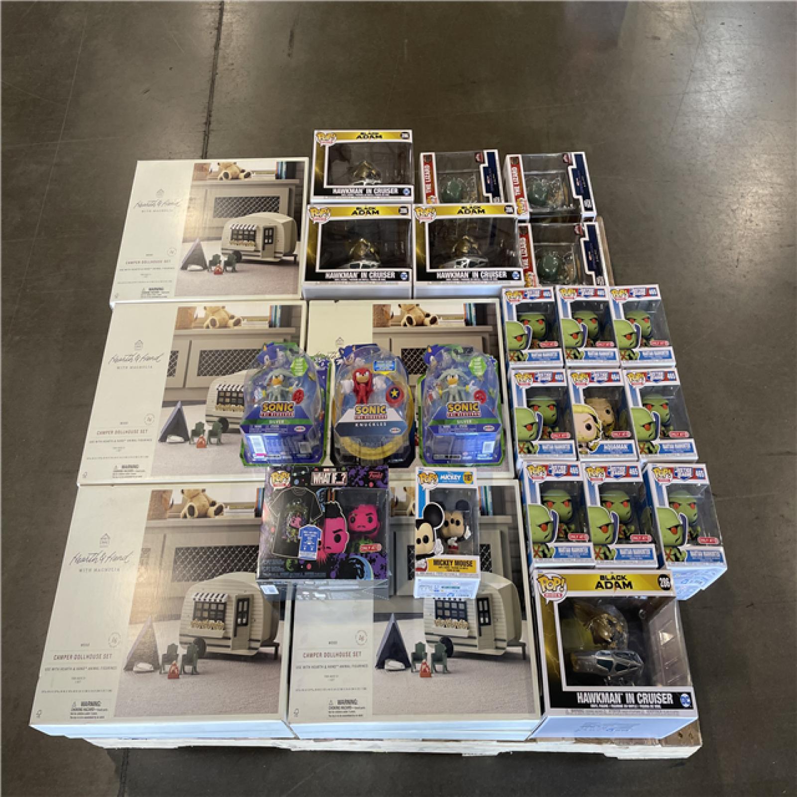DALLAS LOCATION- NEW!- BULLSEYE MIXED TOY PALLET