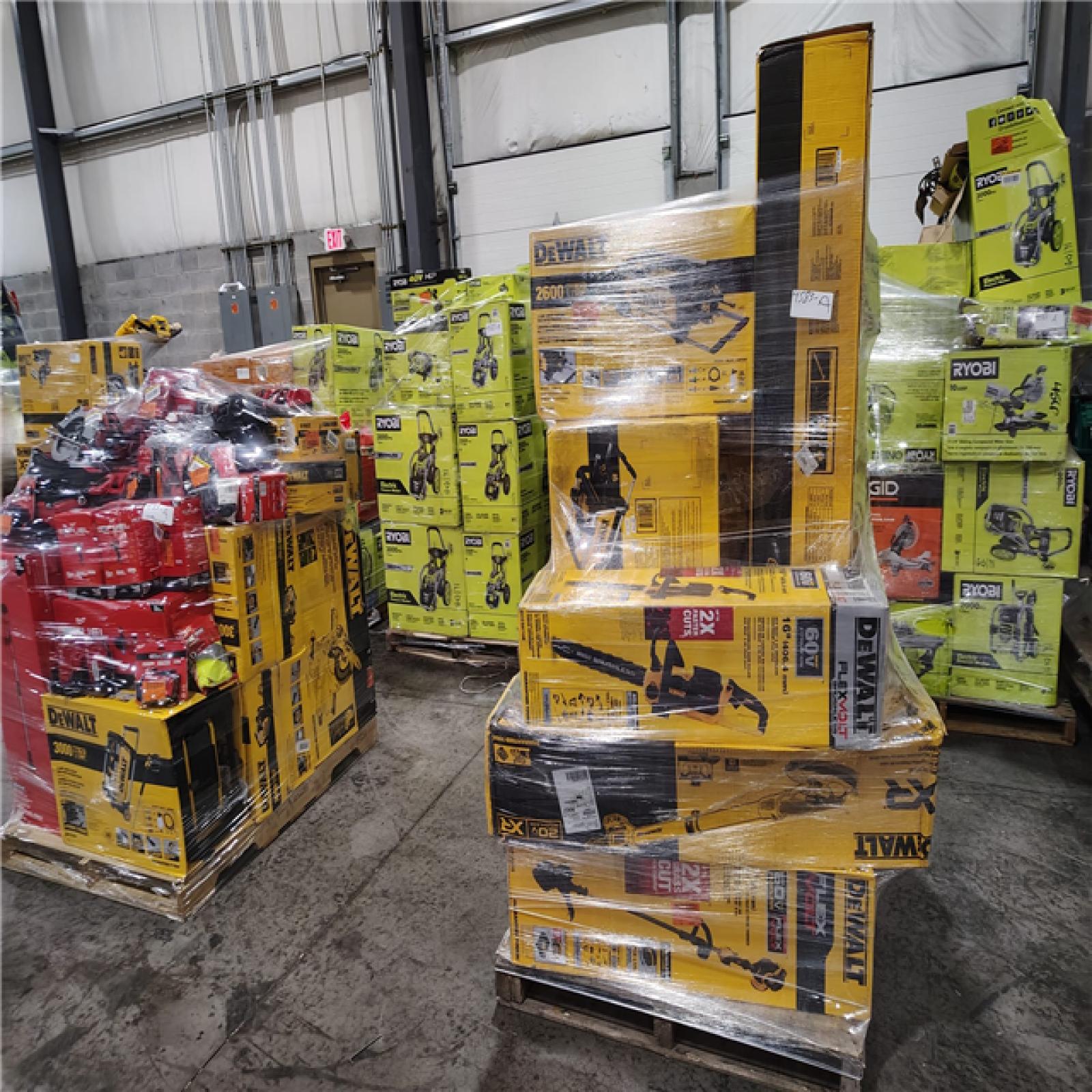 Pittston Location As-Is Power Tools Partial Truckload (10 pallets) 4583-A