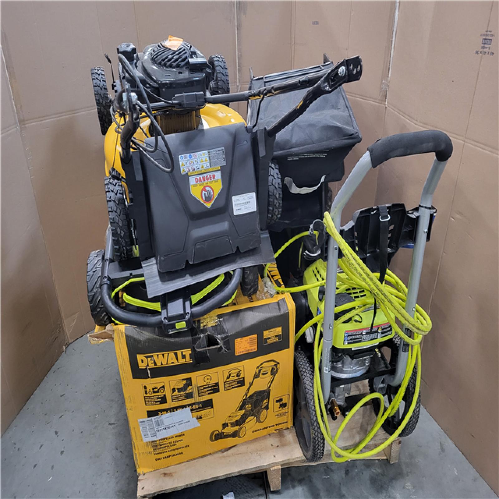 California AS-IS Outdoor Power Equipment
