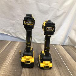 AS-IS DEWALT ATOMIC 20V MAX Lithium-Ion Cordless 2-Tool Combo Kit
