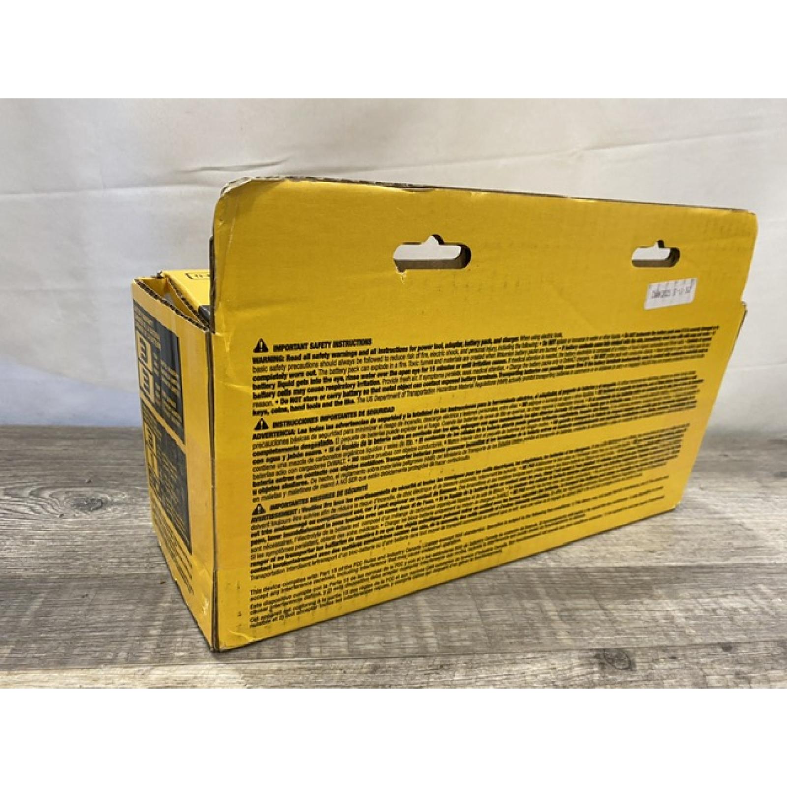 NEW - DEWALT 20V MAX Lithium-Ion Battery Kit with 5.0Ah and 2.0Ah Battery and Charger