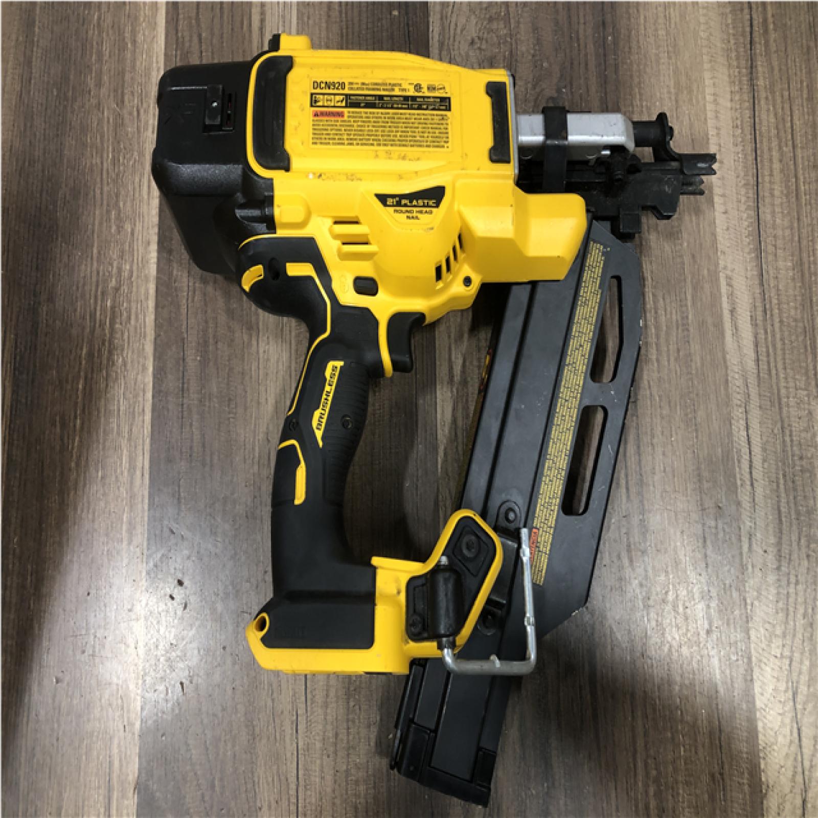 AS-IS DEWALT 20-Volt 21° Cordless Framing Nailer (Tool-Only)