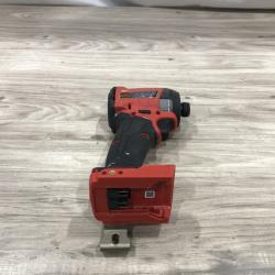 AS-IS Milwaukee 2953-20 18V Lithium-Ion Cordless 1/4 Hex Impact Driver (Tool-Only)