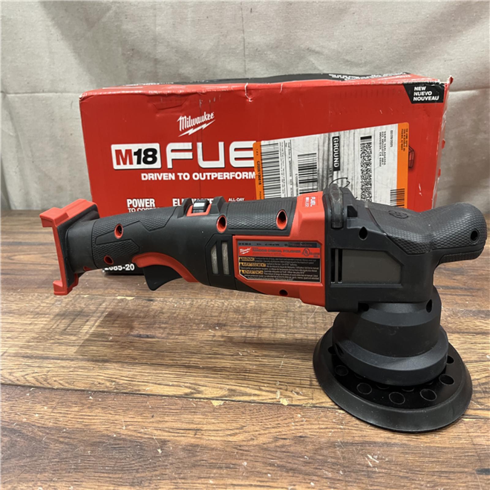AS-IS Milwaukee 2685-20 18V Brushless Cordless 8 Speed 21MM DA Polisher (Tool Only)
