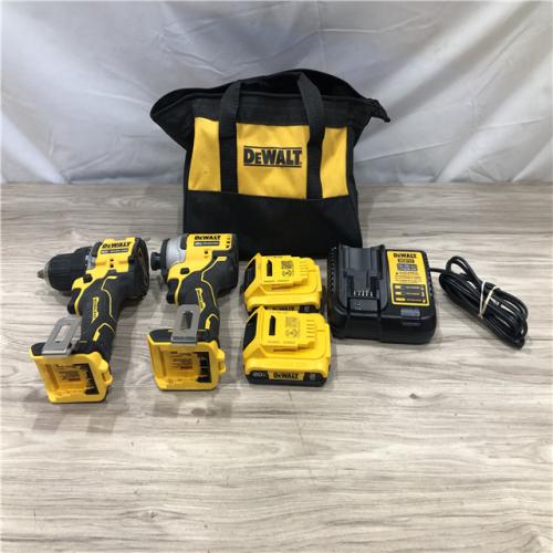 AS-IS DEWALT ATOMIC 20-Volt MAX Lithium-Ion Cordless Combo Kit
