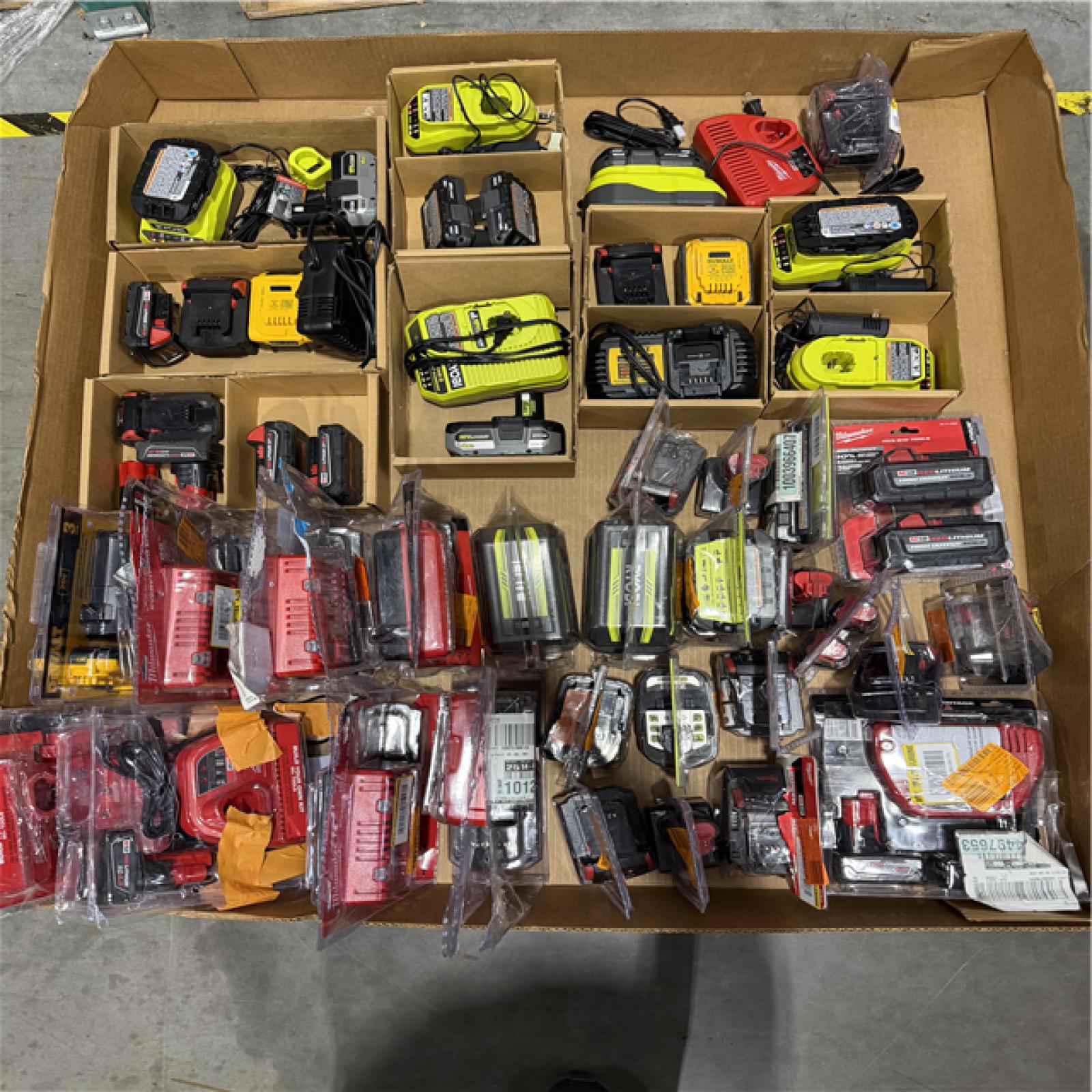 DALLAS LOCATION- AS-IS BATTERY PALLET