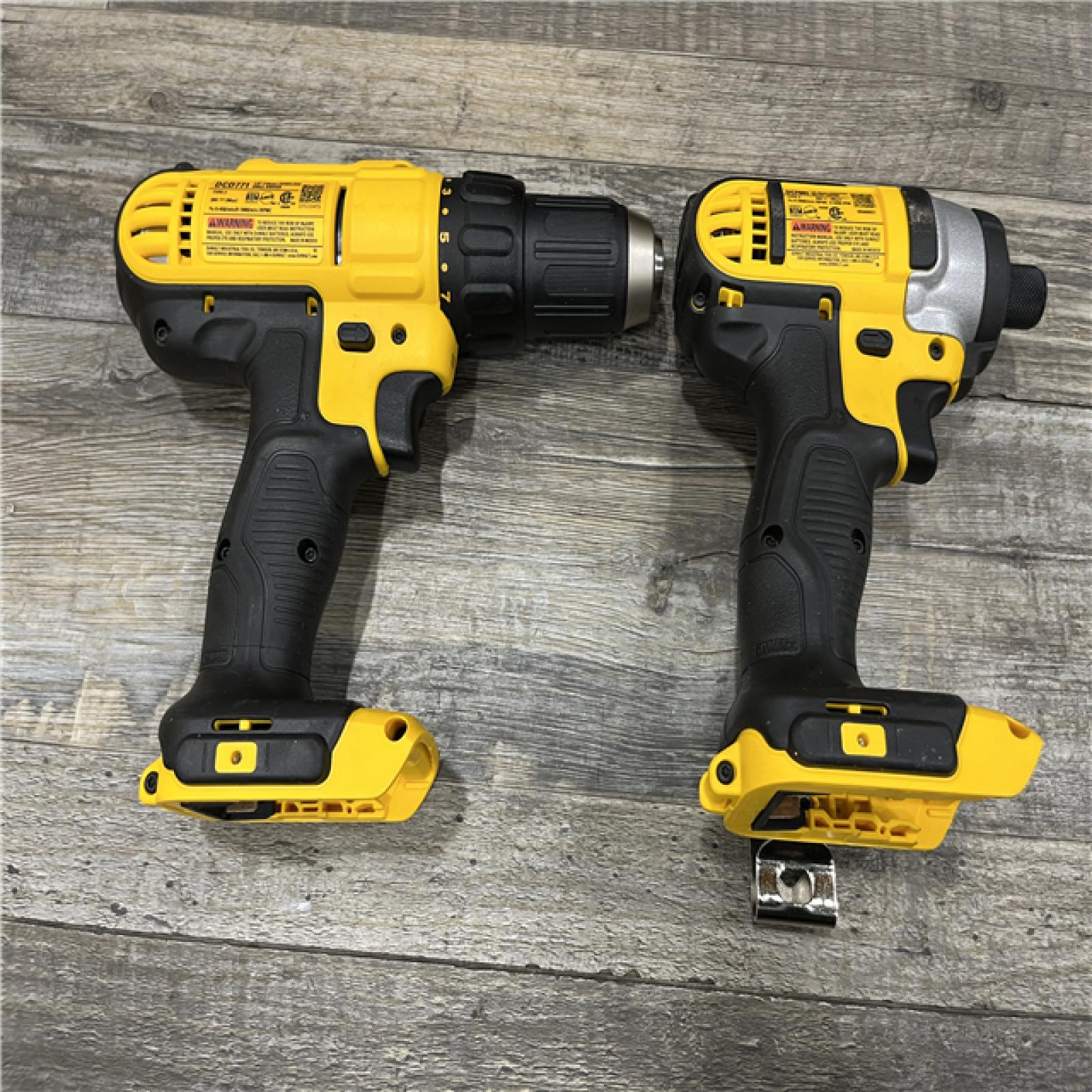 AS-IS DEWALT 20V MAX Cordless Drill/Impact 2 Tool Combo Kit