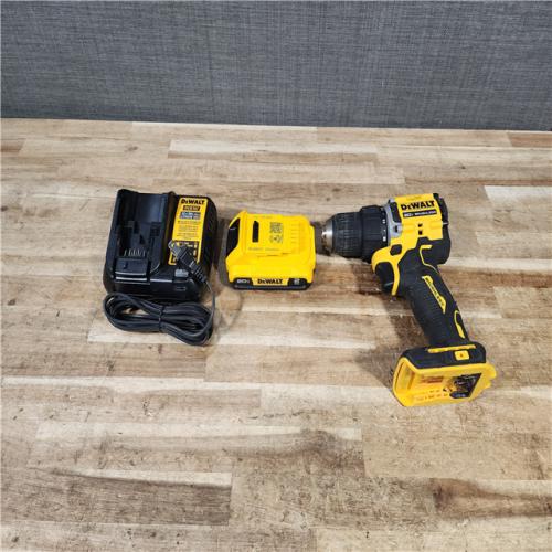 HOUSTON LOCATION - AS - IS DEWALT Atomic 20V Lithium-Ion Cordless Compact 1/2 in. Drill/Driver Kit