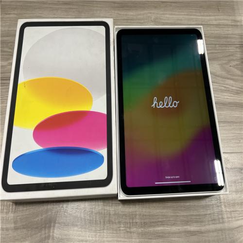 AS-IS Apple - 10.9-Inch iPad - (10th Generation) with Wi-Fi - 64GB - Silver