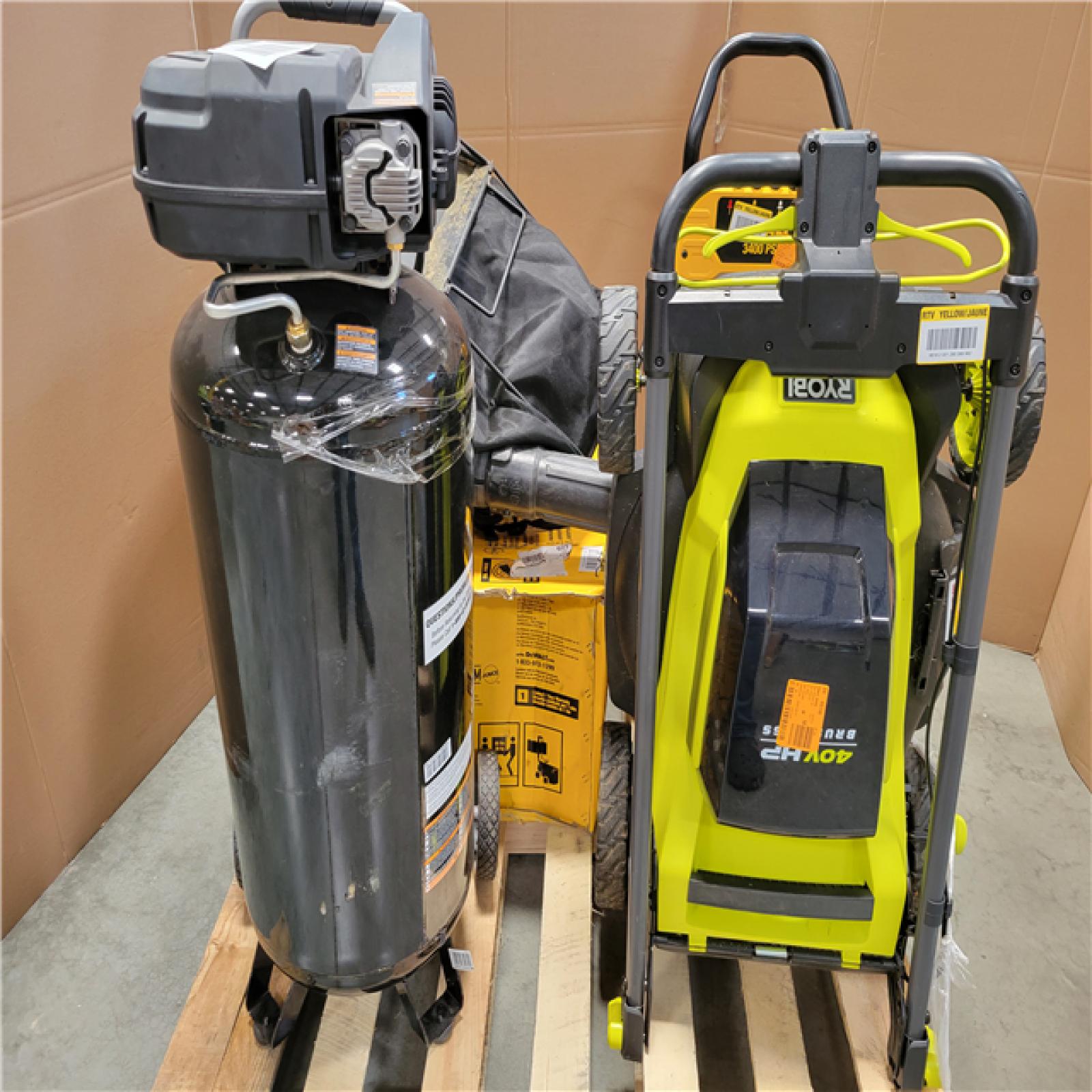 CALIFORNIA AS-IS OUTDOOR POWER EQUIPMENT