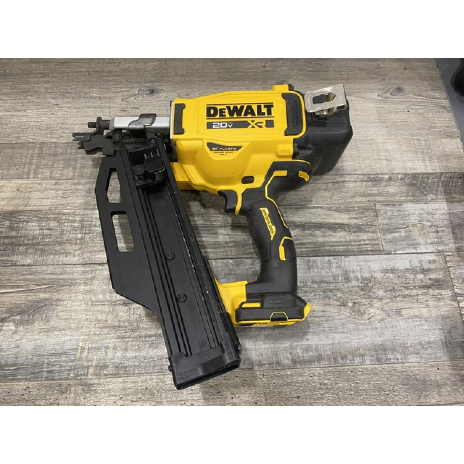 AS-IS DEWALT 20-Volt 21° Cordless Framing Nailer (Tool-Only)