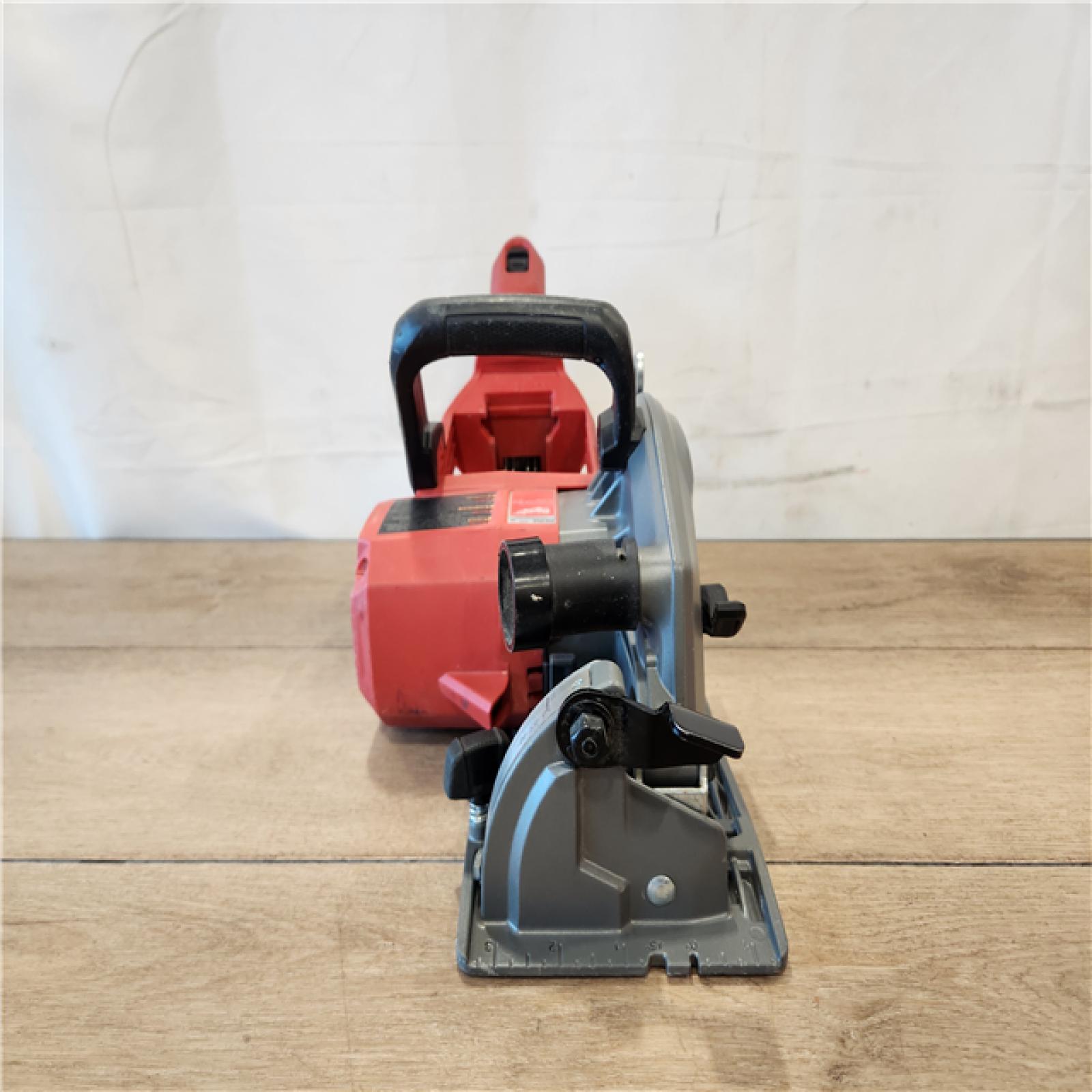 AS-IS- Milwaukee  FUEL 18V Lithium-Ion Cordless 7-1/4 in. Rear Handle Circular Saw (Tool-Only)