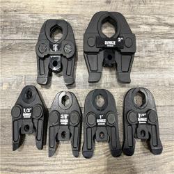 AS-IS DEWALT DCE200M2K 20V MAX* 1/2 - 4 Plumbing Press Tool Kit
