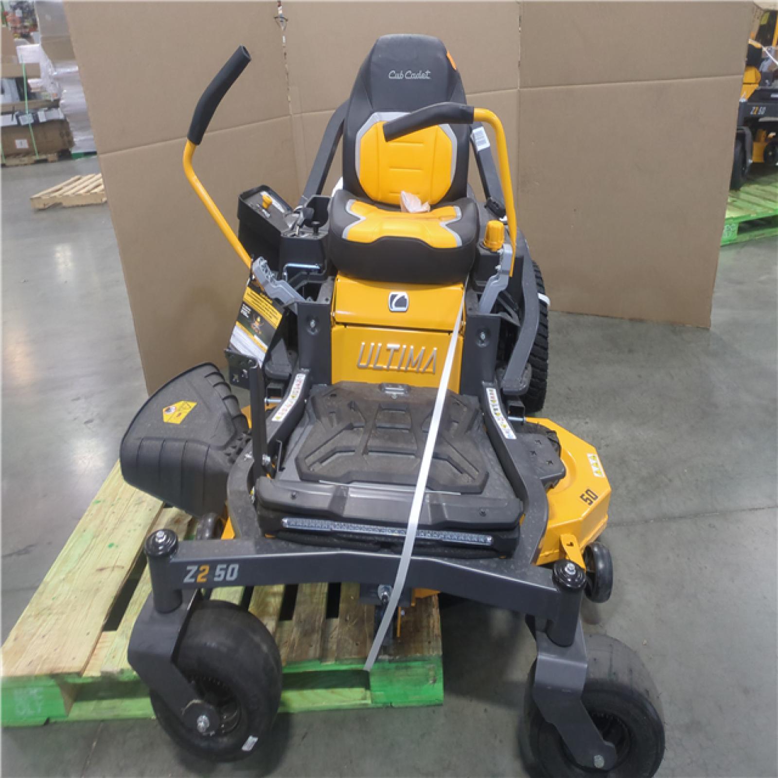 CALIFORNIA AS-IS CUB CADET SITDOWN LAWNMOWER