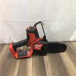 AS-IS Milwaukee FUEL 18V Lithium-Ion Brushless Battery 8 in. HATCHET Pruning Saw (Tool-Only)