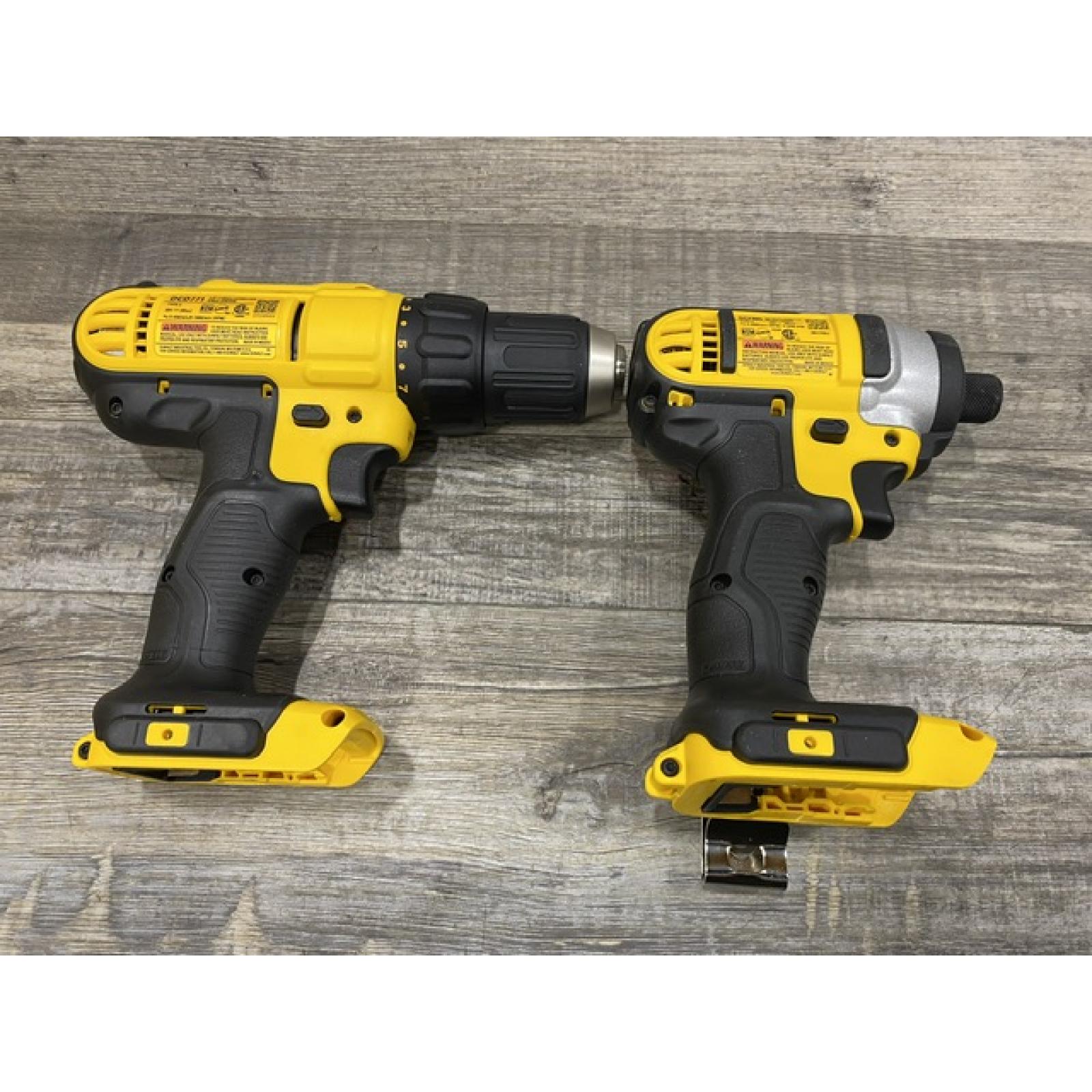 AS-IS DEWALT 20V MAX Cordless Drill/Impact 2 Tool Combo Kit