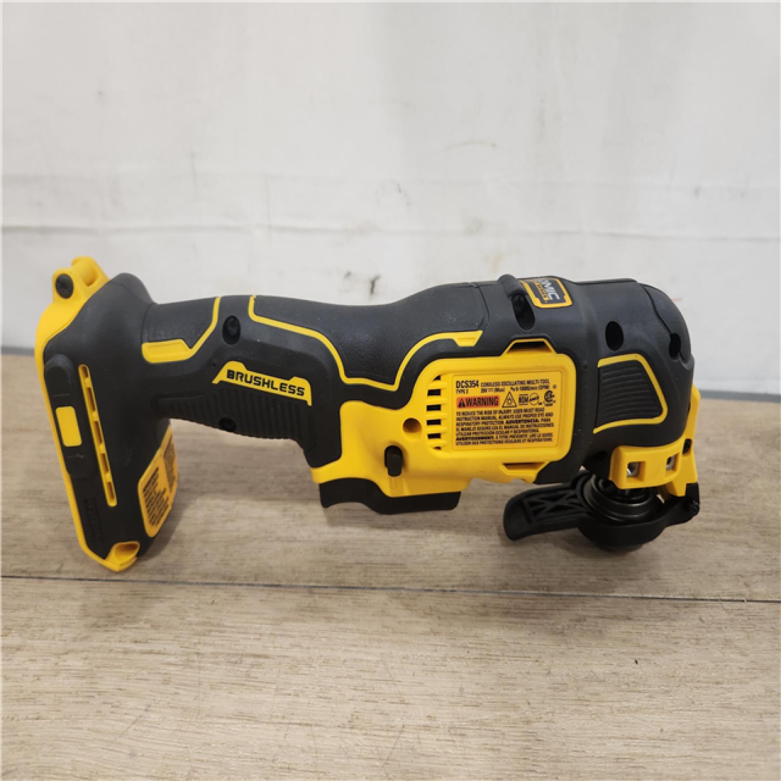 AS-IS- ATOMIC 20V MAX Cordless Brushless Oscillating Multi Tool (Tool Only)
