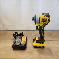 AS-IS- DEWALT ATOMIC 20V MAX* Brushless Cordless Compact 1/4 in. Impact Driver Kit