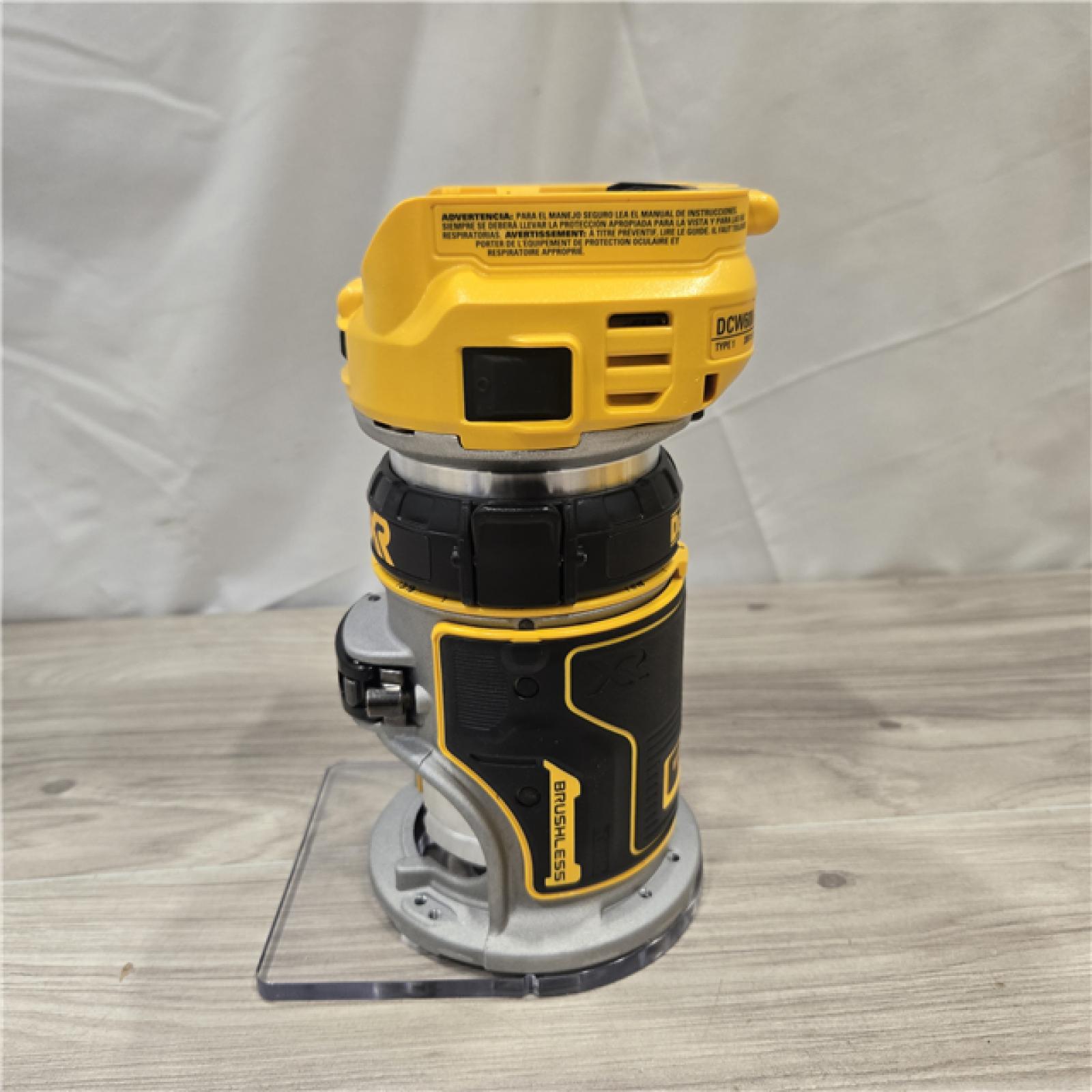AS-IS Dewalt 20V MAX XR Cordless Compact Router (Tool Only)