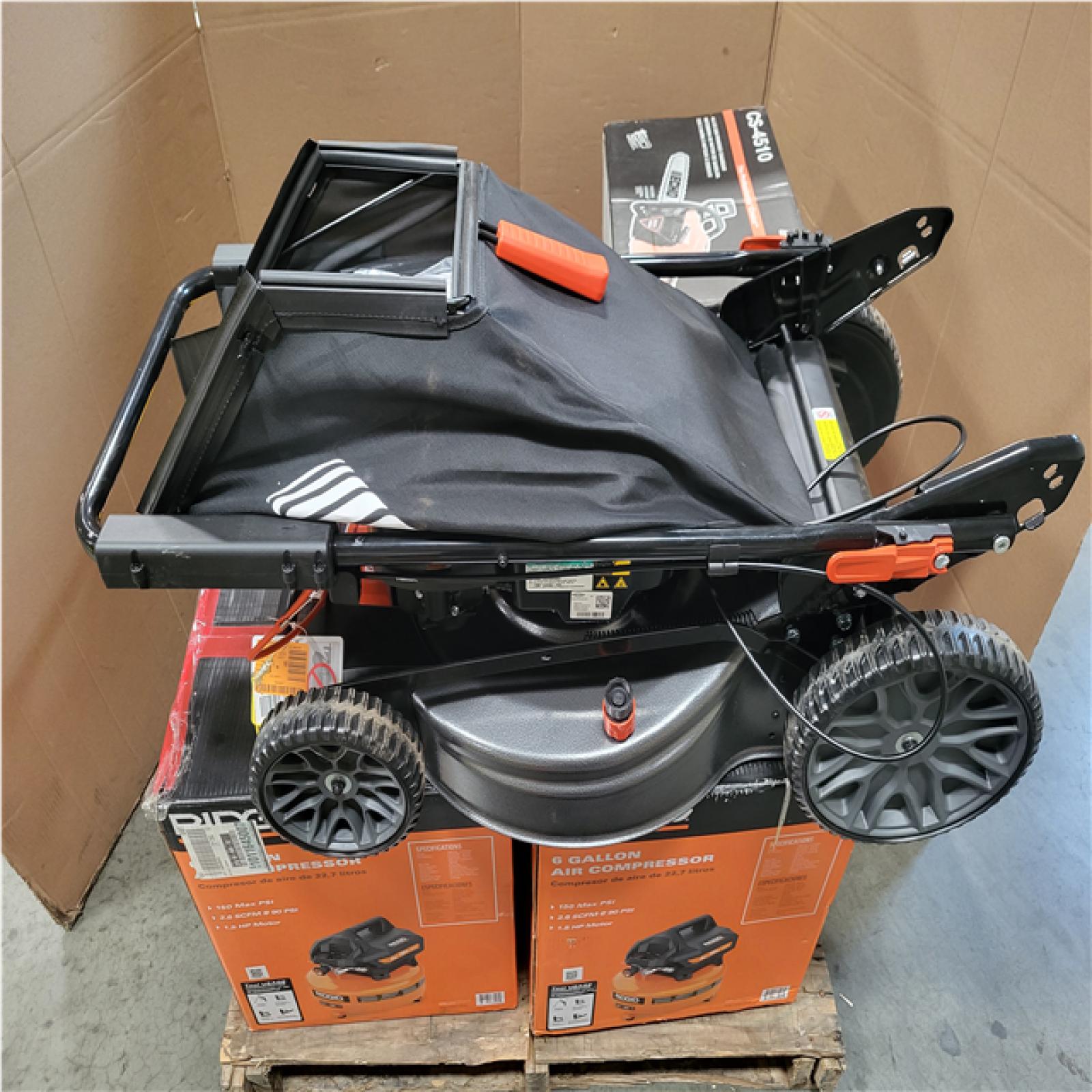 CALIFORNIA AS-IS OUTDOOR POWER EQUIPMENT