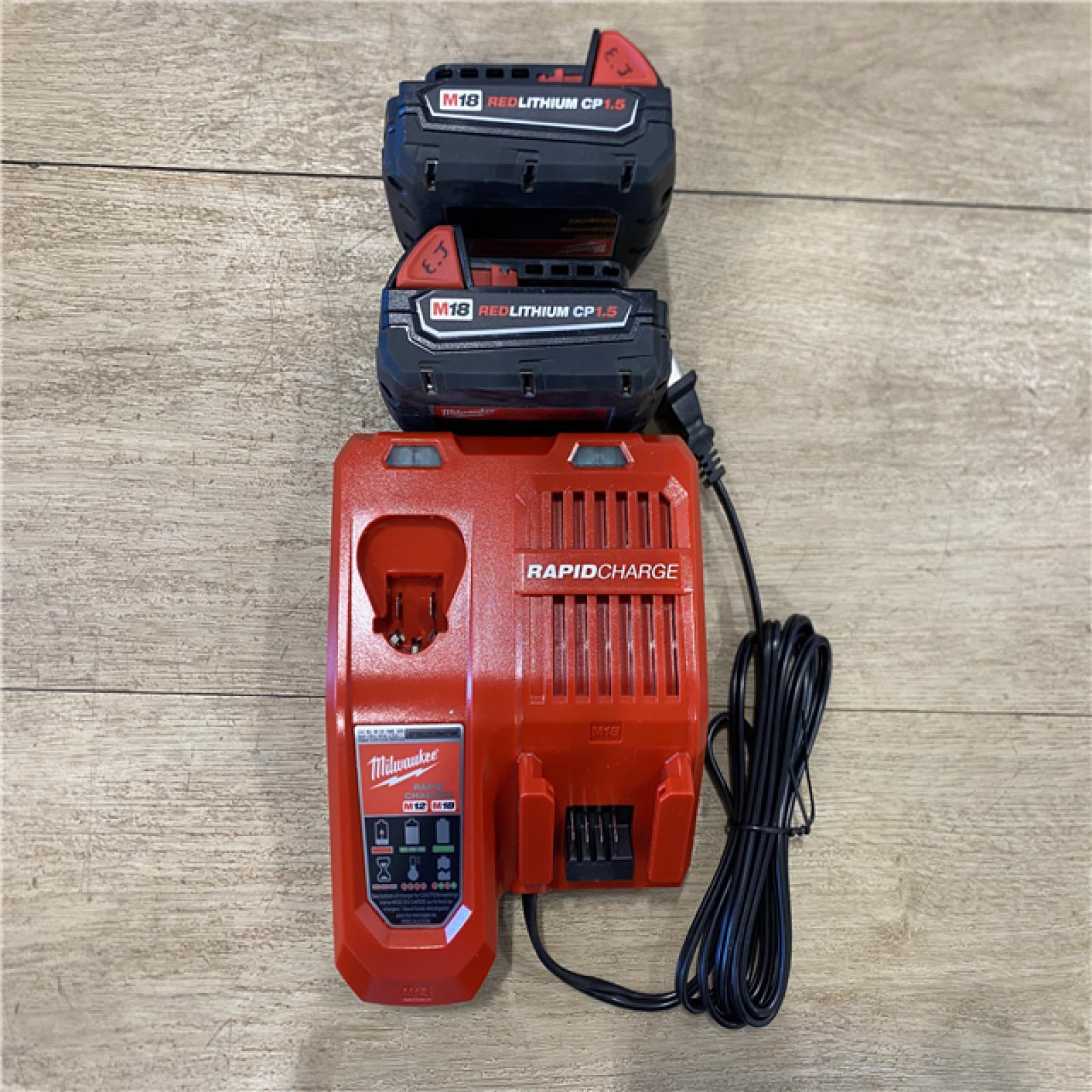 AS-IS Milwaukee 18V Lithium-Ion Cordless Drill Driver/Impact Driver Combo Kit