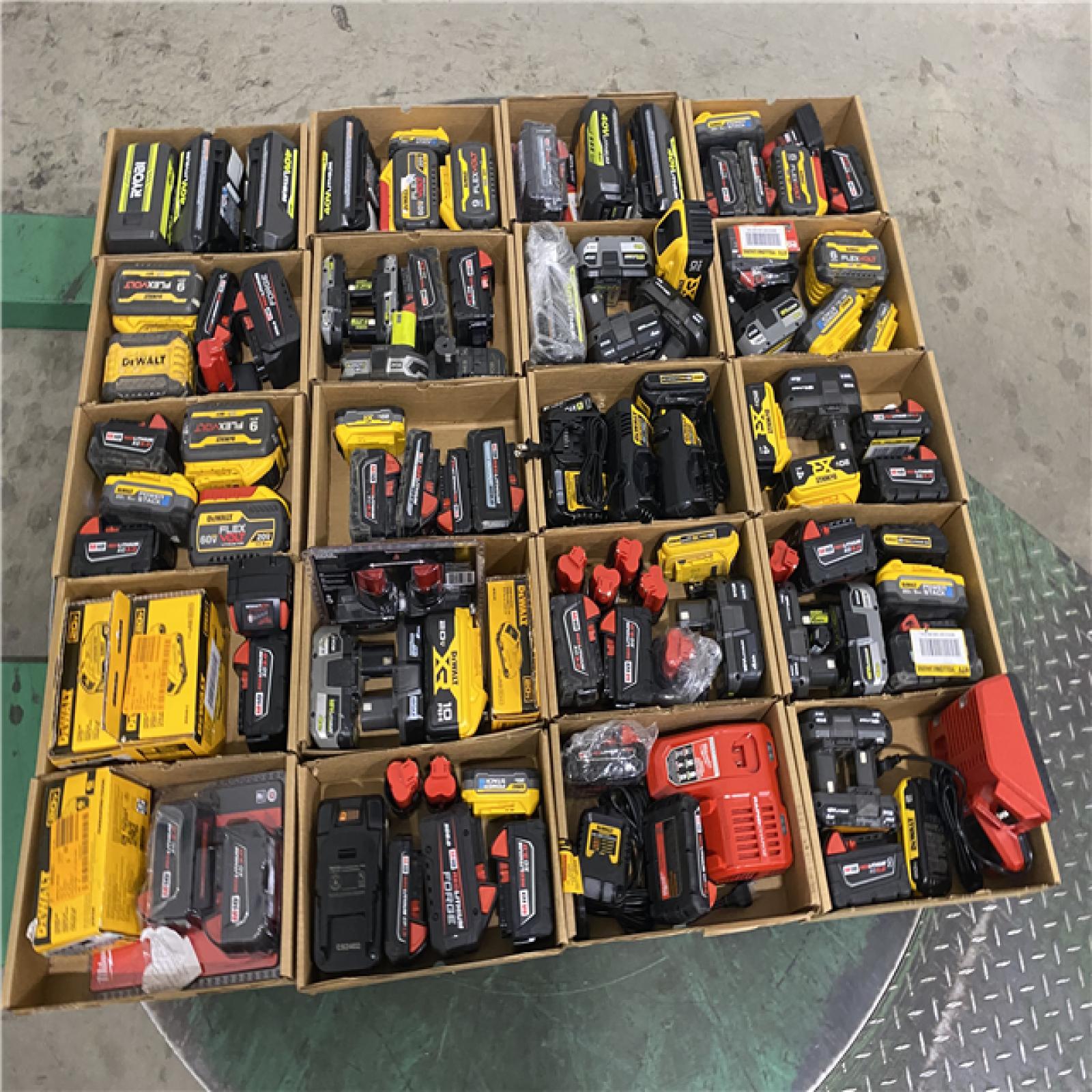 DALLAS LOCATION- AS-IS BATTERY PALLET