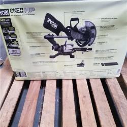 California NEW Ryobi One+ 18V Brushless 10 Sliding Compound Miter Saw Kit