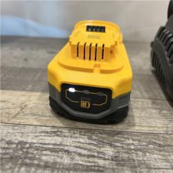 AS-IS DEWALT 20V MAX XR POWERSTACK Lithium-Ion Battery Starter Kit with 3.5Ah Battery and Charger