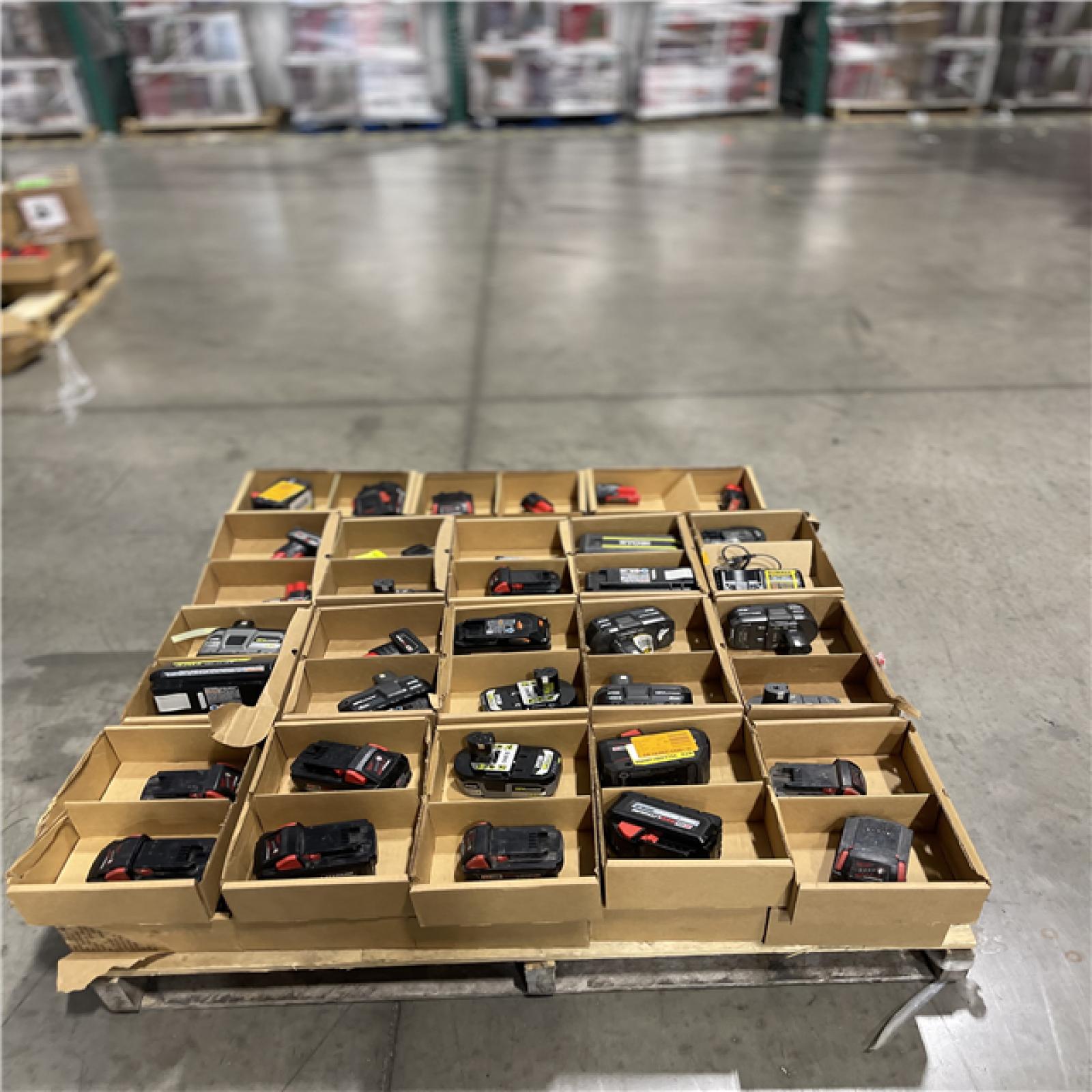 DALLAS LOCATION- AS-IS BATTERY PALLET