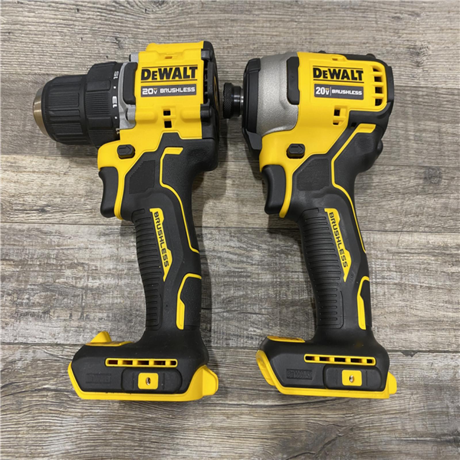 AS-IS DEWALT ATOMIC 20-Volt MAX Lithium-Ion Cordless Combo Kit