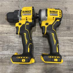 AS-IS DEWALT ATOMIC 20-Volt MAX Lithium-Ion Cordless Combo Kit