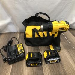 AS-IS DEWALT 20V MAX Cordless 1/2 in. Drill/Driver Kit