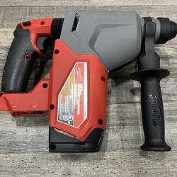 AS-IS Milwaukee  FUEL 18V Lithium-Ion Brushless Cordless 1 in. SDS-Plus Rotary Hammer (Tool-Only)