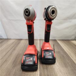 AS-IS- Milwaukee M18 Compact Brushless 2-Tool Combo Kit