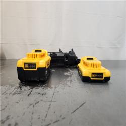 AS-IS- DEWALT 20V MAX Lithium-Ion Battery Kit with 5.0Ah and 2.0Ah Battery and Charger
