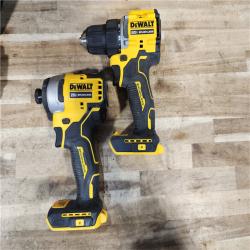HOUSTON LOCATION - AS-IS DEWALT ATOMIC 20-Volt MAX Lithium-Ion Cordless Combo Kit