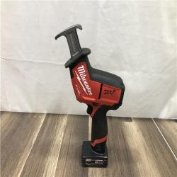 AS-IS Milwaukee FUEL 12V Lithium-Ion Brushless Cordless HACKZALL Reciprocating Saw Kit