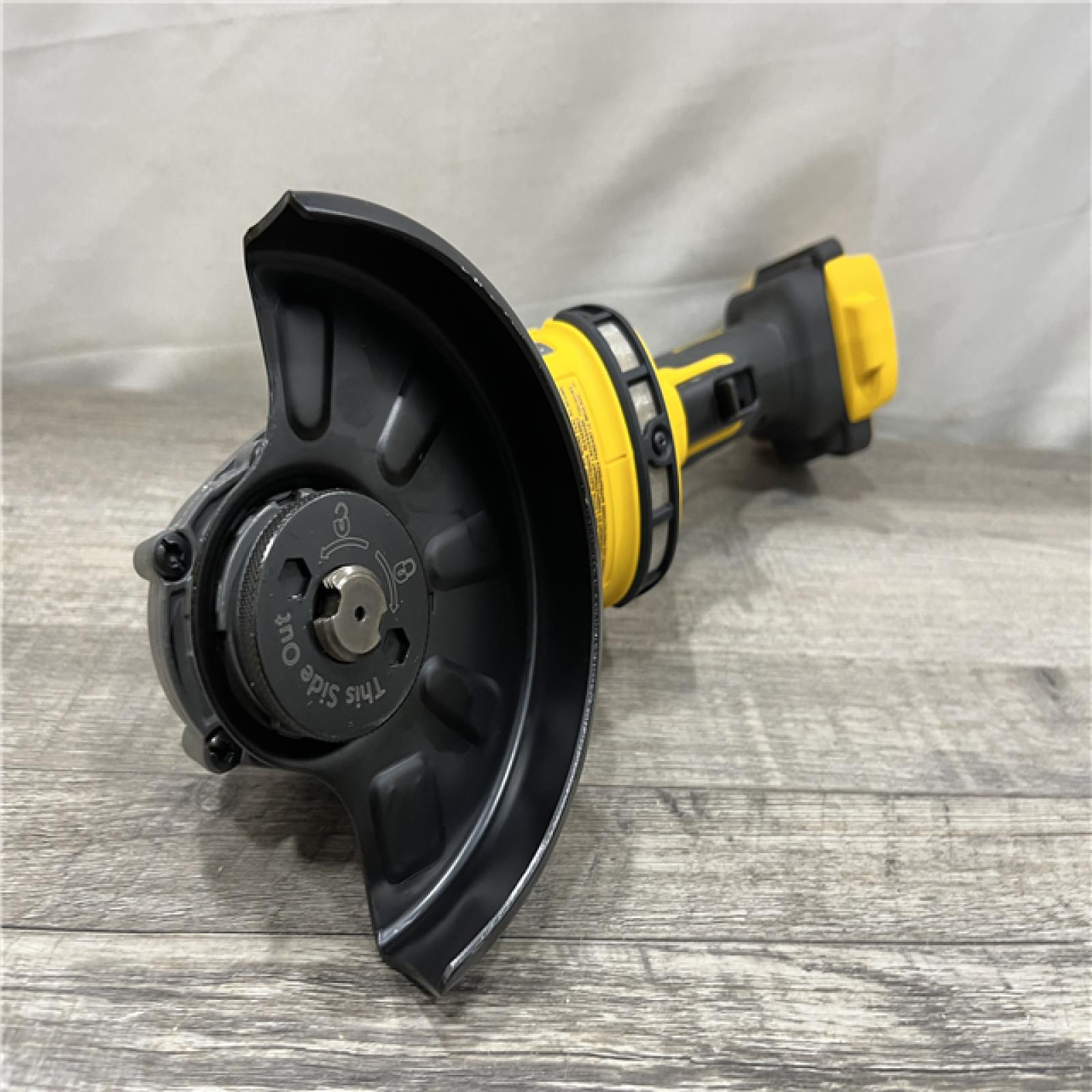 AS-IS DEWALT FLEXVOLT 60V MAX Cordless Brushless 4.5 in. to 6 in. Small Angle Grinder with Kickback Brake (Tool Only)