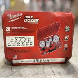 NEW! - Milwaukee Hole Dozer General Purpose Bi-Metal Hole Saw Set (28-Piece)