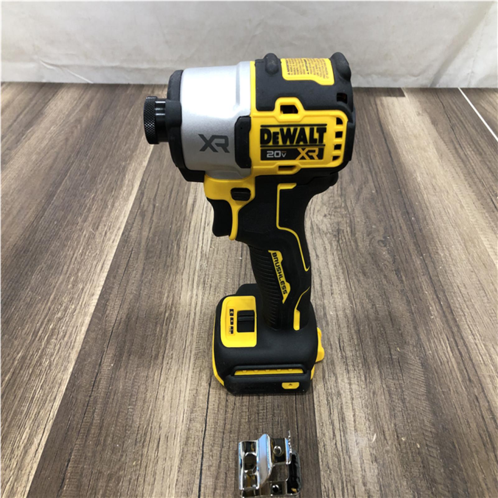 AS-IS DEWALT 20-Volt Maximum XR Cordless Brushless 1/4 in. 3-Speed Impact Driver (Tool-Only)