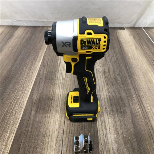 AS-IS DEWALT 20-Volt Maximum XR Cordless Brushless 1/4 in. 3-Speed Impact Driver (Tool-Only)